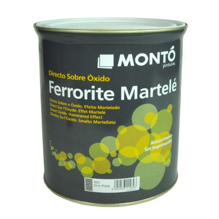 Monto FERRORITE ESMALTE MARTELE COBRE, Алкидная молотковая эмаль медь 4л