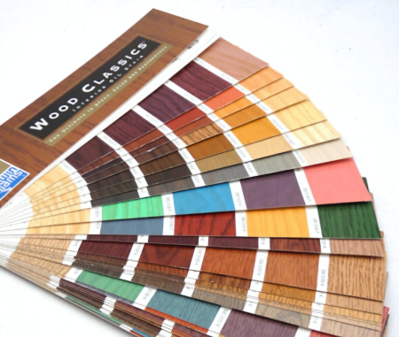 Sherwin Williams Stain Wood Classics Fan Deck