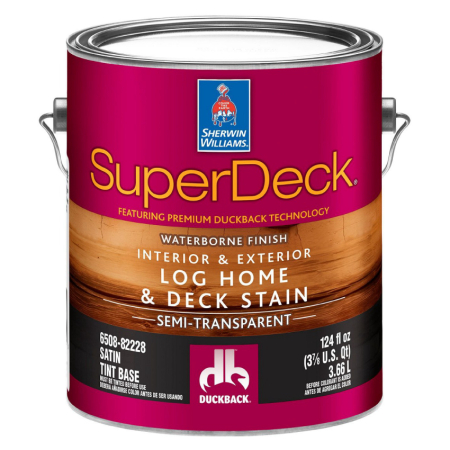 SuperDeck Log Home & Deck Stain Waterborne Satin Semi-Transparent  19л.
