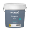 Monto NEVADA+, белая, 4 л Краска для стен и потолков матовая 