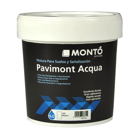 Monto PAVIMONT ACQUA BLANCO 4L Краска для полов и разметки 